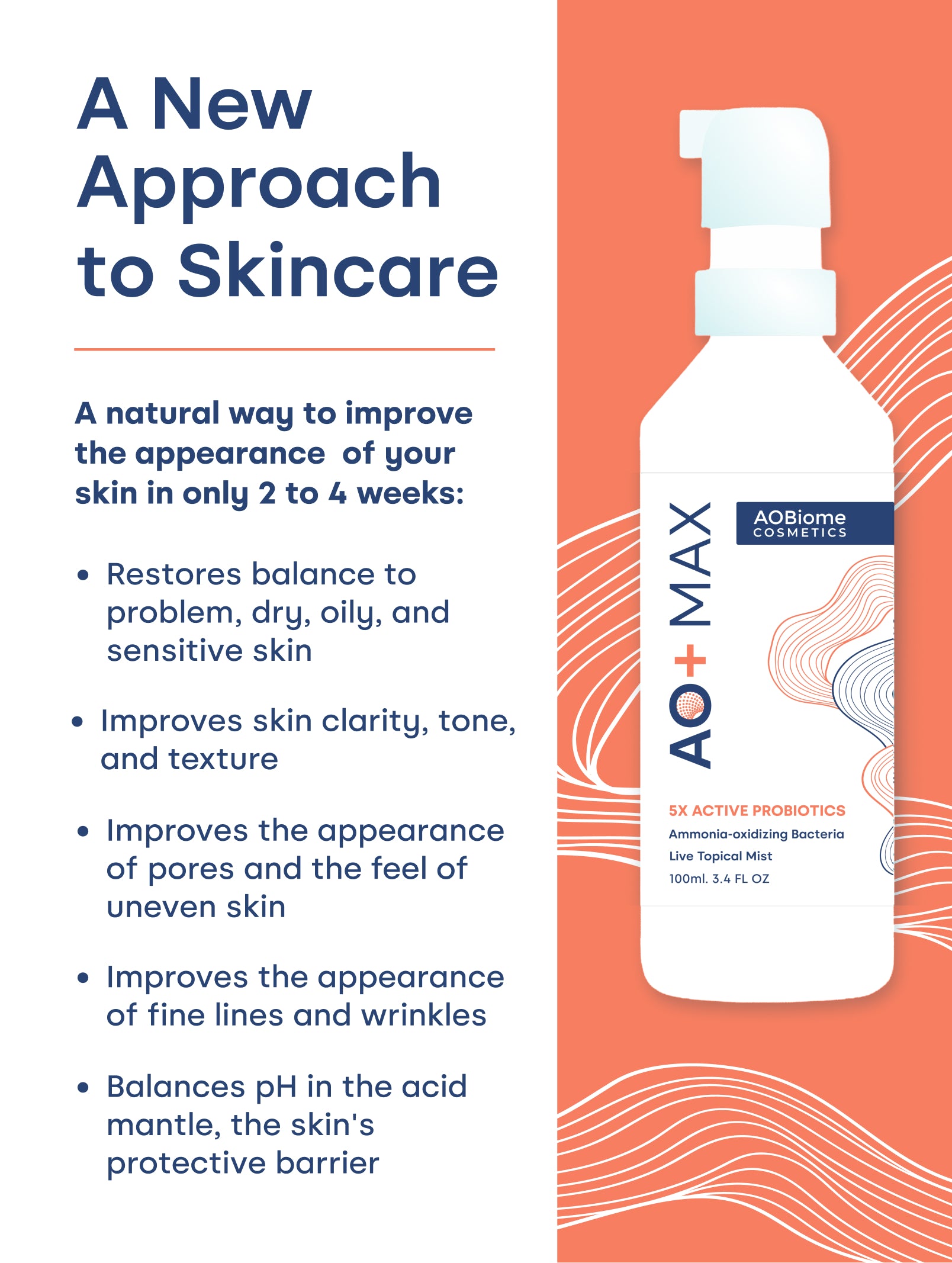 AO+ MAX: 5x Live Probiotic Mist