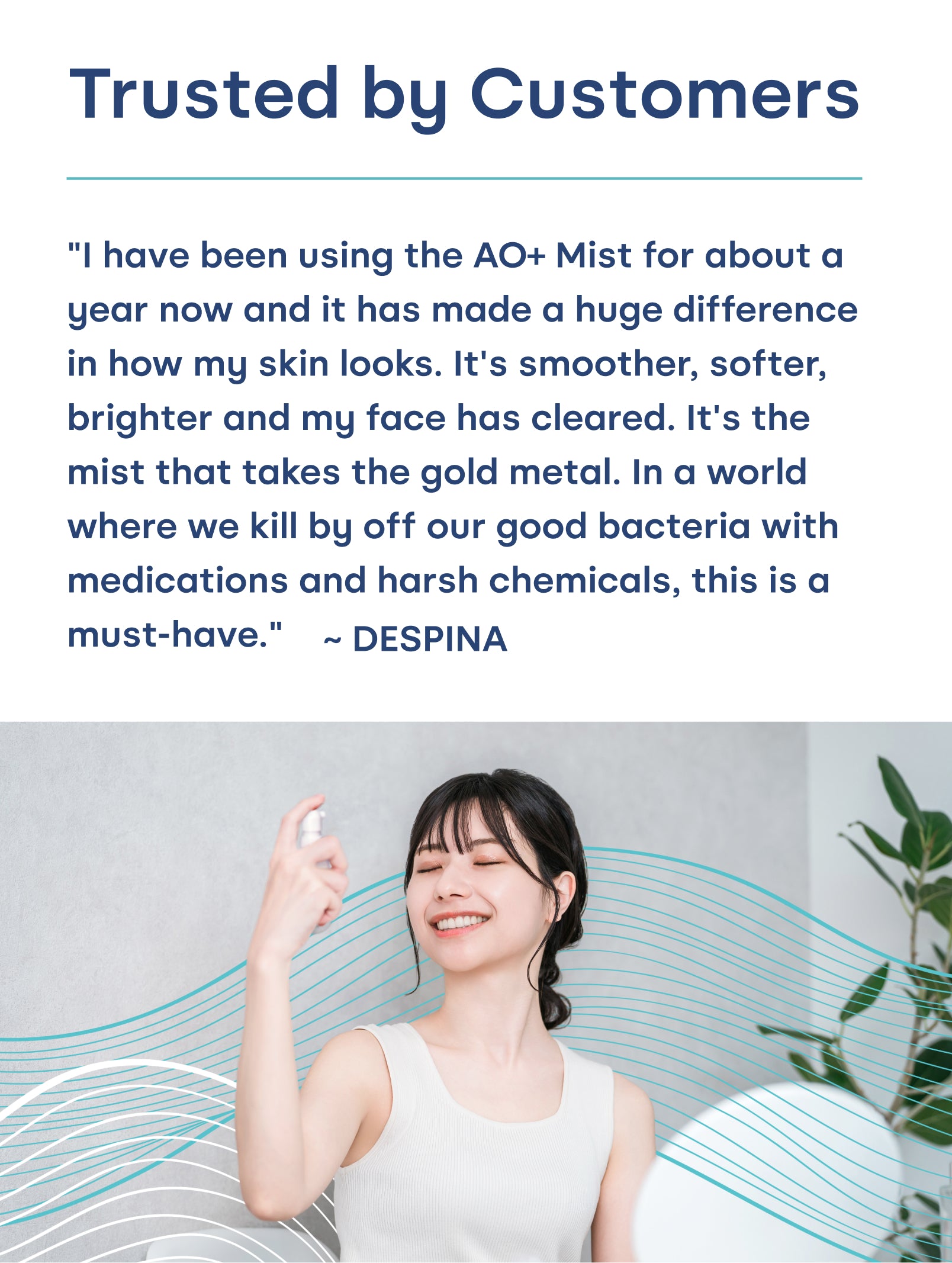 AO+ Mist: Live Probiotic Topical Spray