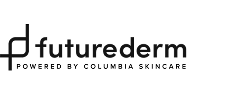 Futurederm powered by Columbia Skincare logo